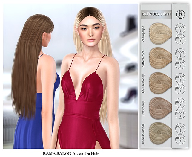 RAMA.SALON - Alexandra Hair 'BLONDES LIGHT'