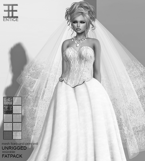Entice - One & Only Veil & Tiara - DEMOS