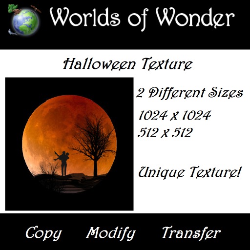 WoW 2 Halloween Romantic Moon Textures v2 (Boxed)