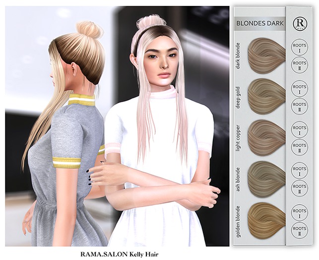 RAMA.SALON - Kelly Hair 'BLONDES DARK'