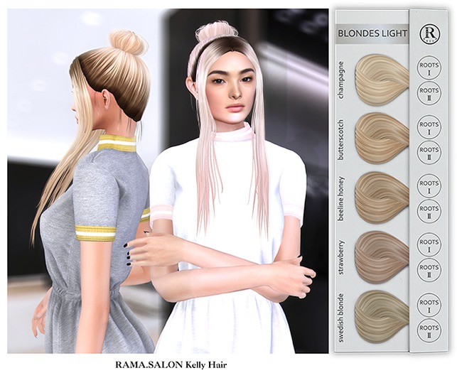 RAMA.SALON - Kelly Hair 'BLONDES LIGHT'
