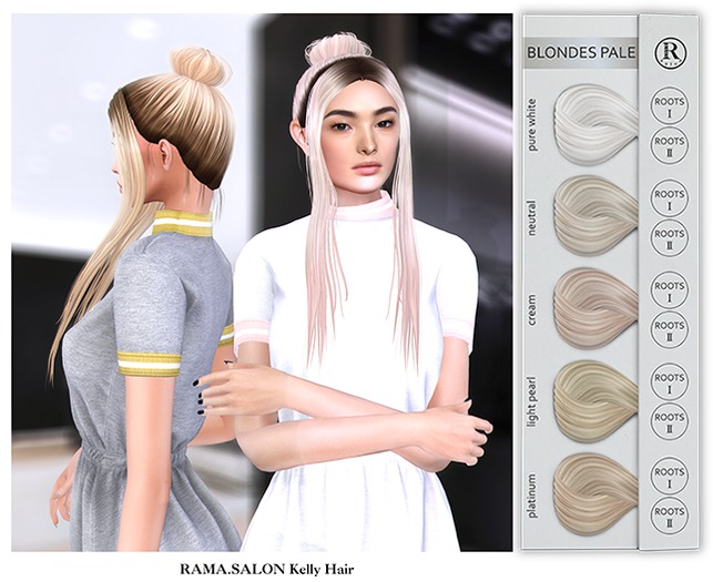 RAMA.SALON - Kelly Hair 'BLONDES PALE'