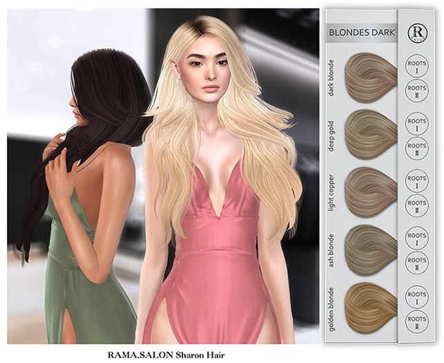 RAMA.SALON - Sharon Hair 'BLONDES DARK'