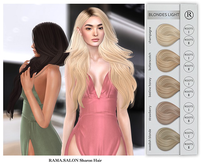 RAMA.SALON - Sharon Hair 'BLONDES LIGHT'