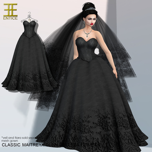 Entice - One & Only Gown - Black