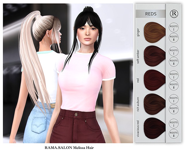 RAMA.SALON - Melissa Hair 'REDS'
