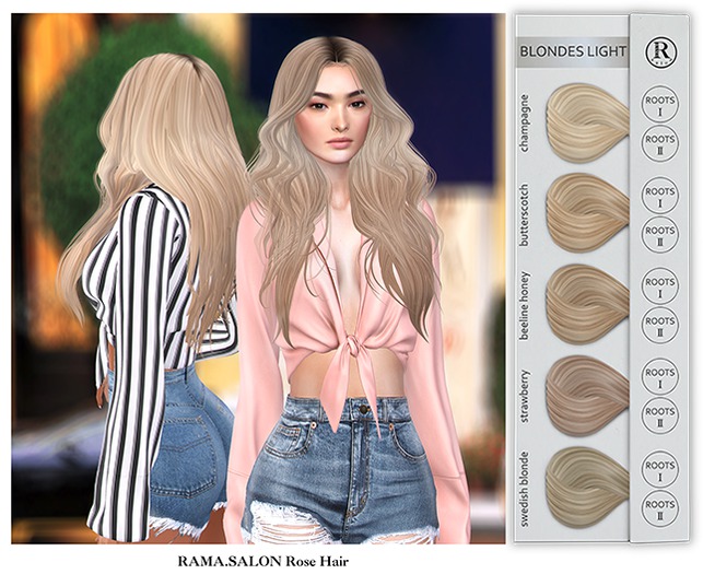 RAMA.SALON - Rose Hair 'BLONDES LIGHT'