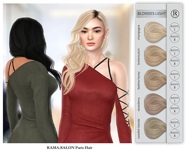 RAMA.SALON - Paris Hair 'BLONDES LIGHT'
