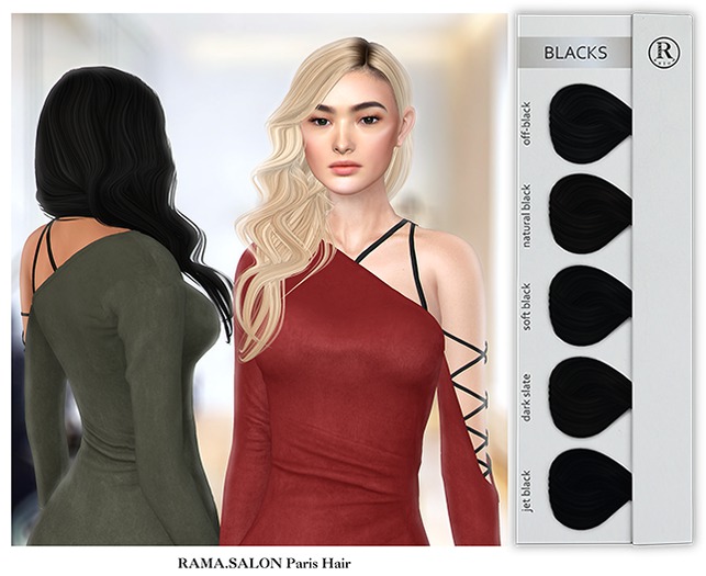RAMA.SALON - Paris Hair 'BLACKS'