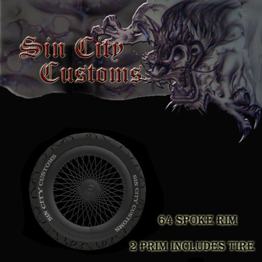 64 Spoke Rim Full Perm