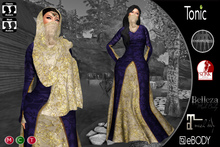 C&N Medieval dress Emma Purple v2
