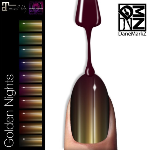 DMZ - Golden Nights Nail Polish