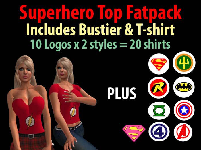 Superhero Shirt Fatpack