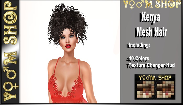 YM SHOP_Kenya Mesh Hair
