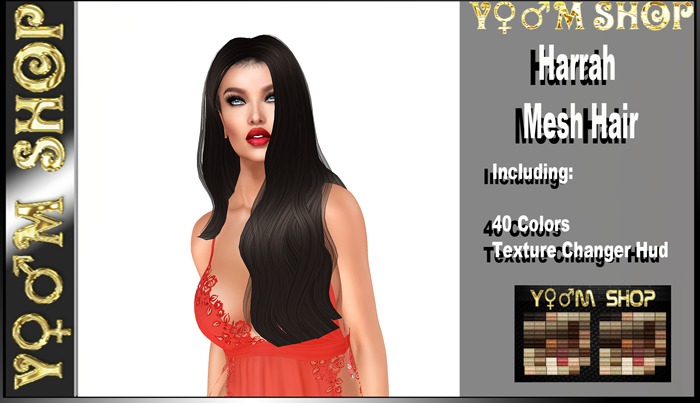 YM SHOP_Harrah Mesh Hair