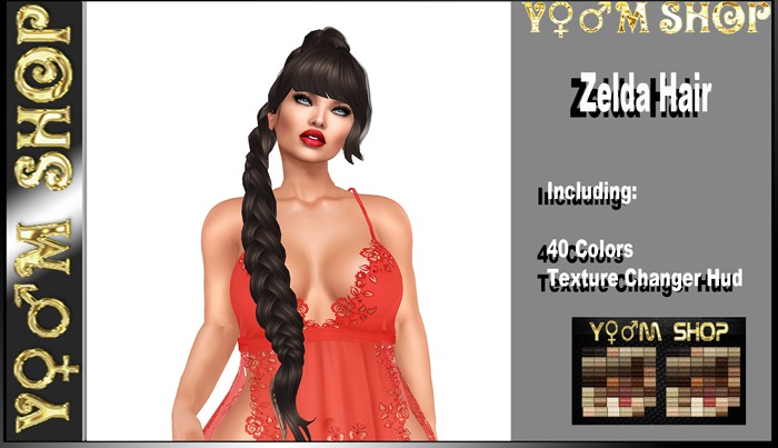 YM SHOP_Zelda Hair