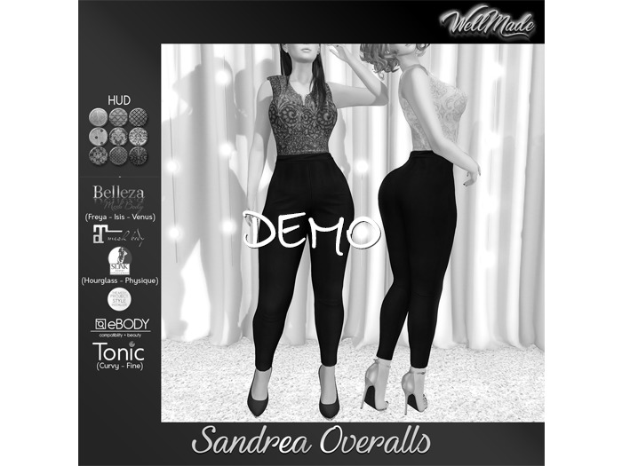 [WellMade] Sandrea Overalls DEMO