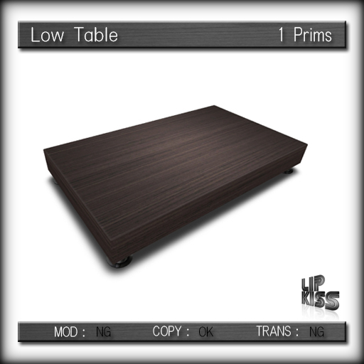 [ Lip-Kiss ] Low Table