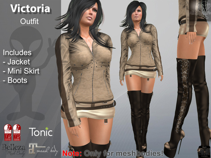 Victoria Outfit BEIGE
