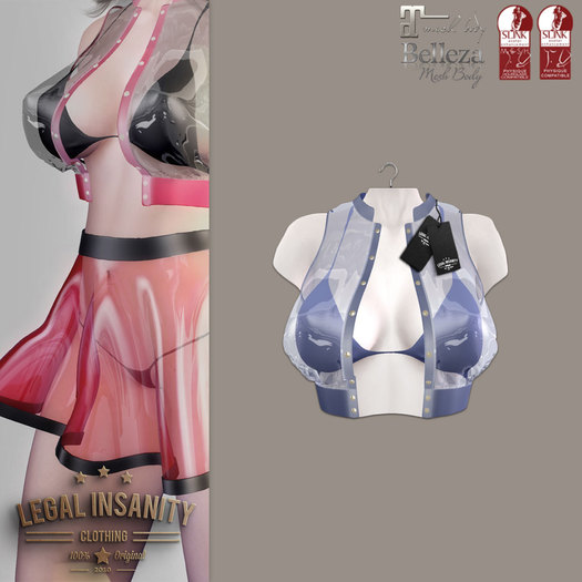 Legal Insanity - Aada blue jacket