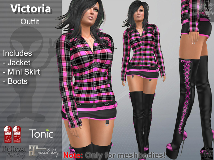 Victoria Outfit PINKS