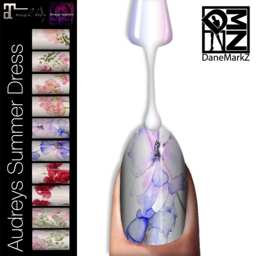 DMZ - Audreys Summer Dress Nail Polish