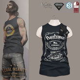 Legal Insanity - Johnny El Patron blue tshirt