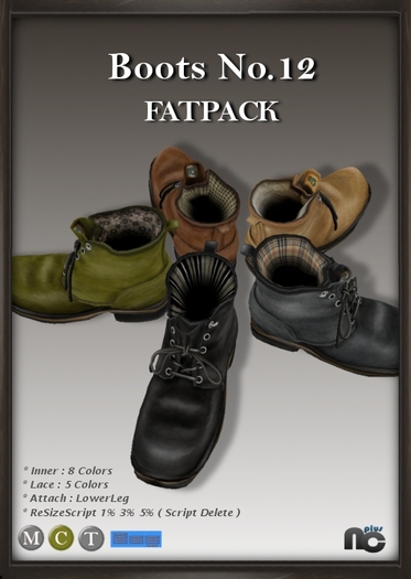 [NC]-Boots012-5Colors