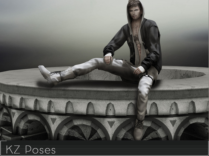 KZ poses - Hang - Male pose - Bento