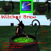 Witches Brew gives potion & broom animated Crate