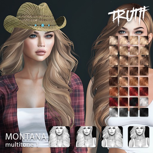 TRUTH Montana (Fitted Mesh Hair) - Multitone 1
