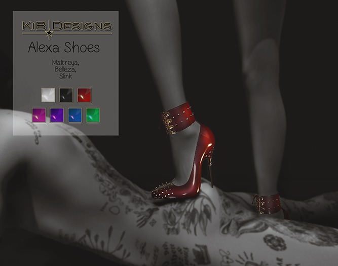 KiB Designs - Alexa Shoes FATPACK