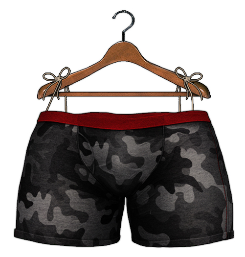 +BeBop+ Boxer KENNY Camo Black