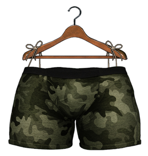 +BeBop+ Boxer KENNY Camo Green