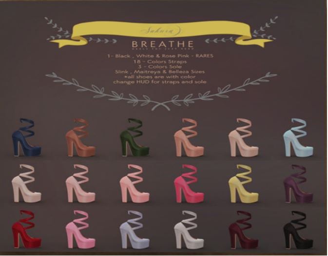 [BREATHE]-Sakura Heels-Green