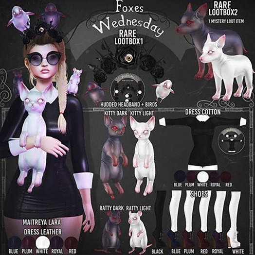 Foxes - Wednesday Lootbox 2 - Lootbox RARE