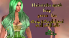 Hairstyles long green - ksa