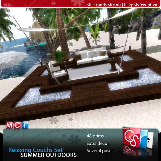 Summer Outdoors - Relaxing Couchs