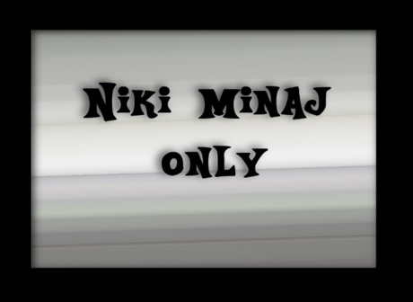 Second Life Marketplace - Niki Minaj - Only