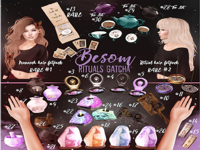 BESOM RITUALS~ Tea Set (Black) #28