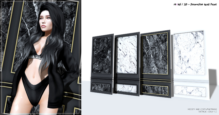 MONS / 3D - Decorative Wall Panel Fatpack