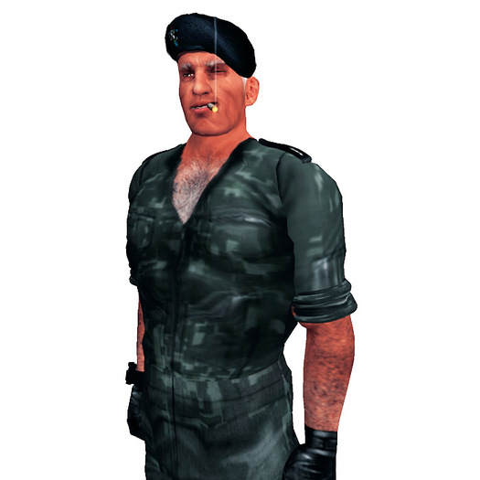 Unisex Working Jumpsuit Overall Digi Pattern Camo Woodland with sculpted Collar, rolled up Sleeves a