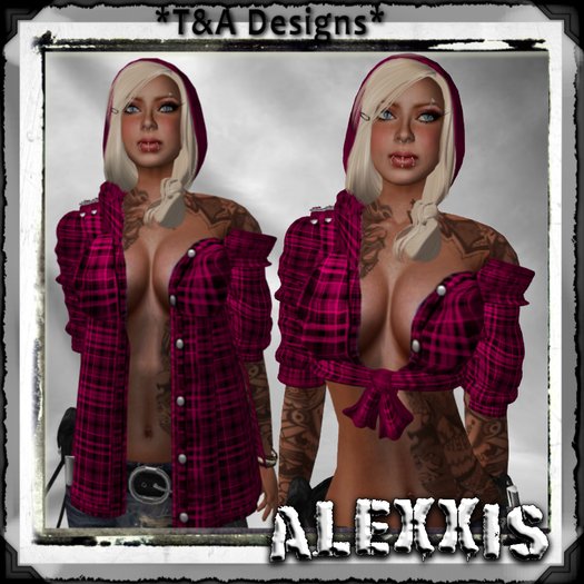 *T&A Designs* Alexxis Shirt tied and flexy versions *TD*