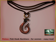 Bliensen + MaiTai - Makau - Fish Hook Necklace for MEN