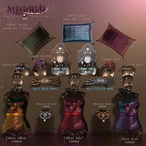 .Enfant Terrible. Magic Ride Crown Gold RARE