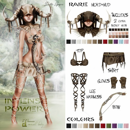 Belle Epoque { Intense Power } Top Grey (Box)