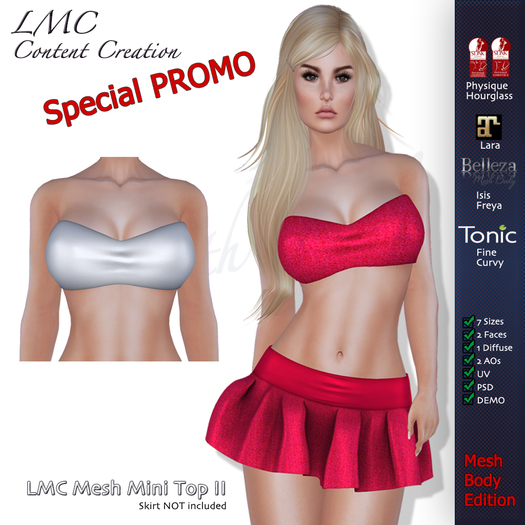  LMC Meshes - Mini Top II - PROMO PRICE -