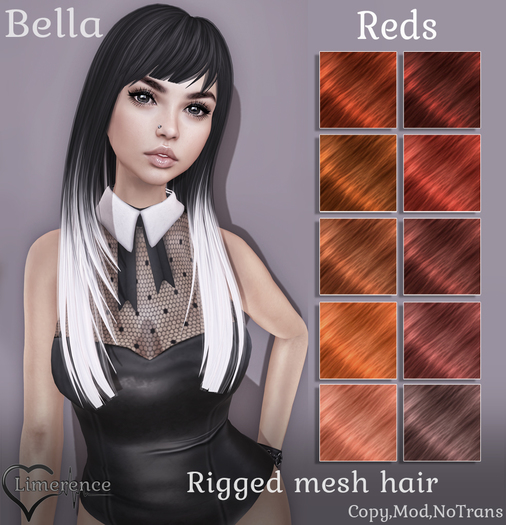 {Limerence} Bella hair-Reds