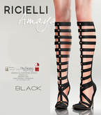 R.icielli - AMAYA Shoes Black Promotion