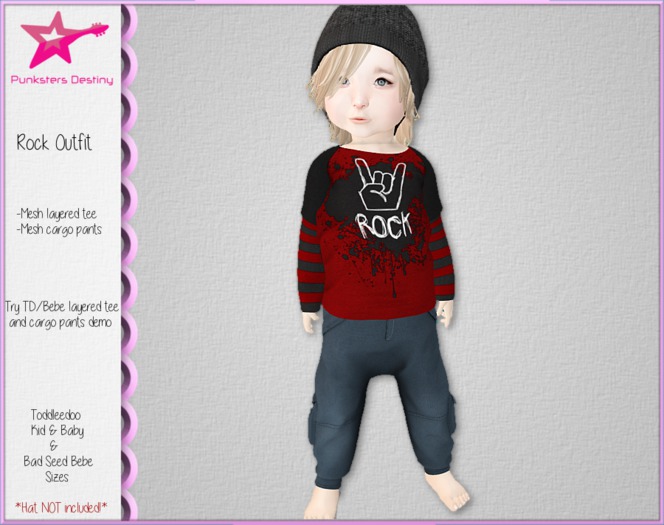 *PD* Rock Outfit TD/Bebe